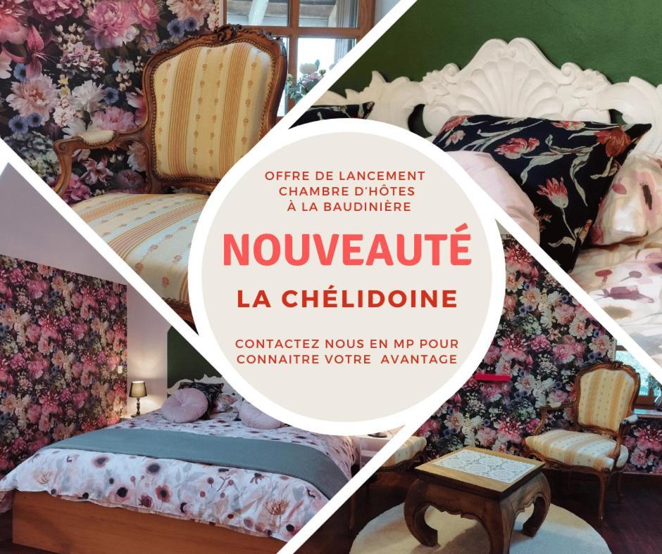 La Baudiniere, Chambre "La Chelidoine", Boyer Экстерьер фото